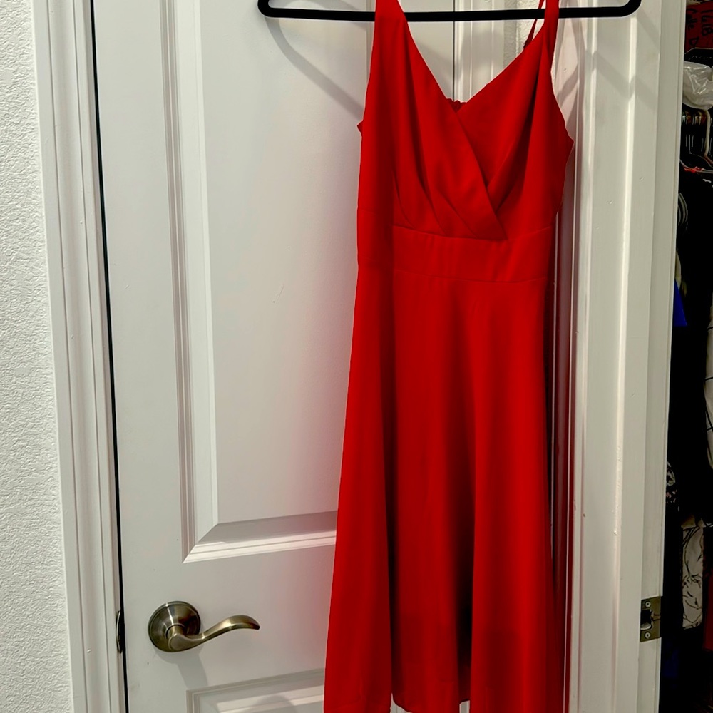 Beautiful red dress